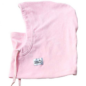 Pink - Normal Fleece Helmet Hoodie