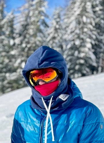 Red, White & Blue - Normal Fleece Helmet Hoodie